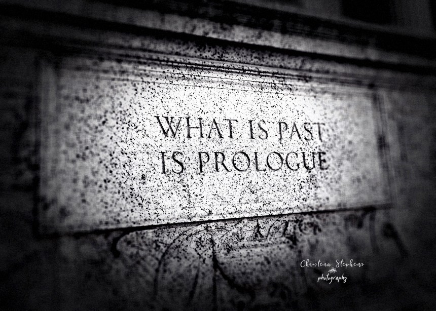 What is Past is Prolouge Main copy